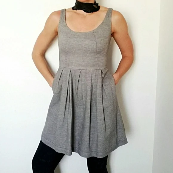 Fit and Flare Dress | Color: Gray | Size: 2 | Autumnlynn3'S Closet